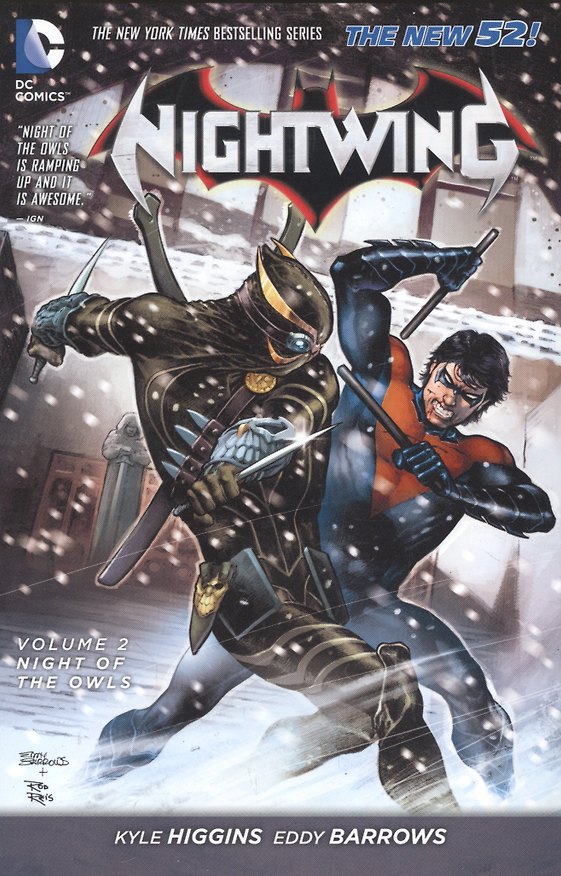 Книга Nightwing Vol. 2: Night of the Owls (Кайли Хиггинс) — 1