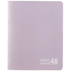 Тетрадь в клетку Listoff, "Металлик", 48 листов, в ассортименте