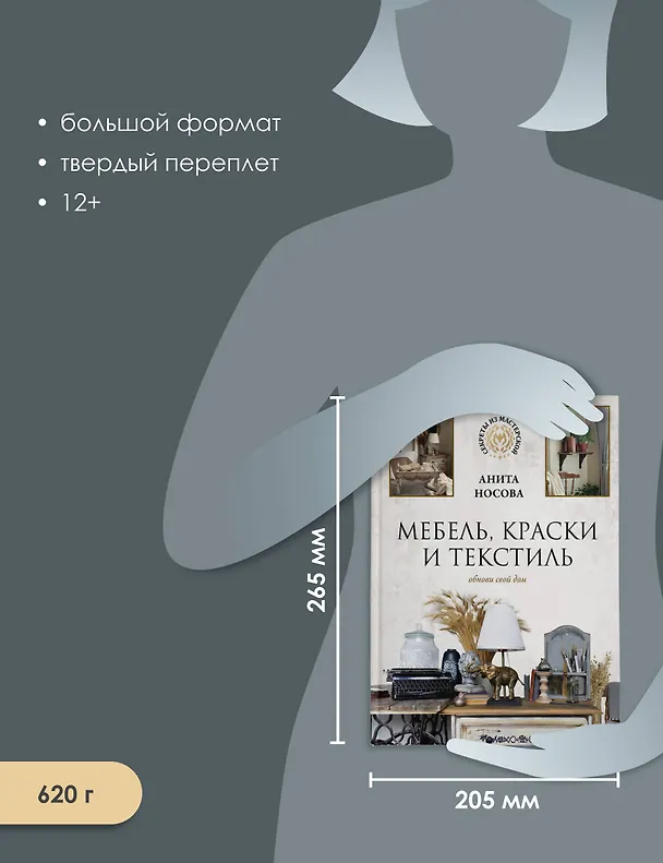 Книга Мебель, краски и текстиль. Обнови свой дом (Анита Носова) — 7