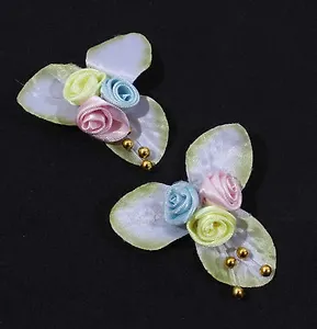 Набор для творчества "Тройная розочка с листиками" 2 шт, в блистере