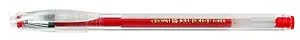 Ручка гелевая Crown, красная 0,5 мм