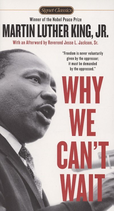 Книга Why We Can't Wait (Мартин Кинг) — 1