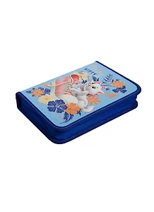 Пенал школьный 1отд. "Marie Cat" 20*14*3,5см, ламинированный, откидная створка, c наполнением (19 предметов),  Академия Групп