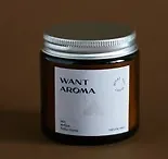 Свеча ароматическая Мох,Амбра,Бобы тонка (120мл) (WA_M0112020)