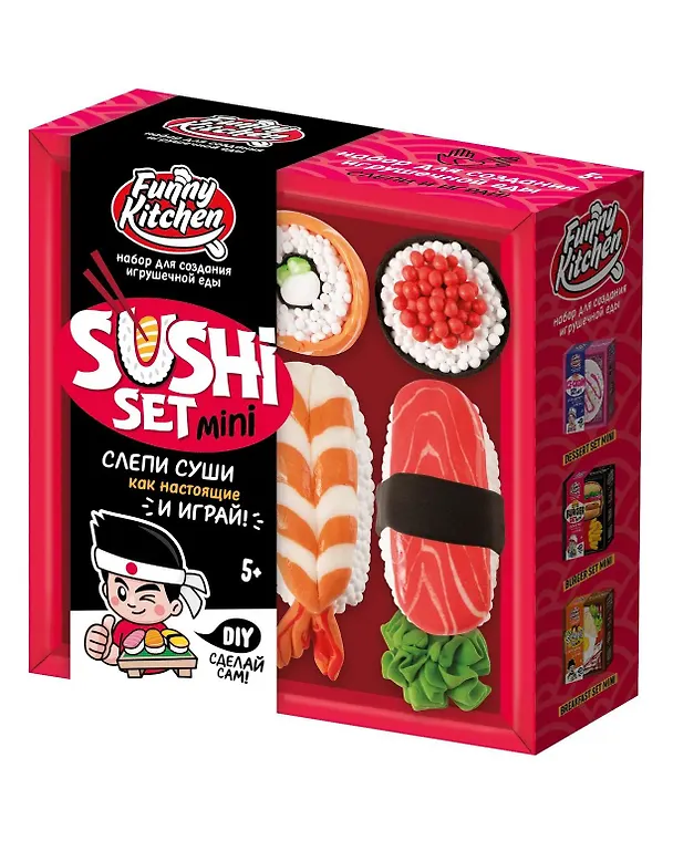Игрушка в наборе Funny Kitchen Sushi set mini 3090929 — 5