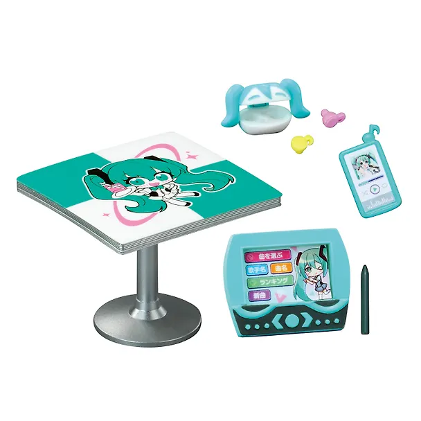 Набор миниатюр Re-ment Хацуне Мику HATSUNE MIKU Karaoke, в ассортименте (69611) 3130673 — 5