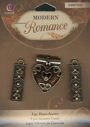 Набор металлических подвесок (34697021) (3 шт.) (упаковка) 2368194