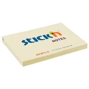 Блок для записей Stick`n Neon notes, светло-жёлтый, 10.3 х 7.6 см