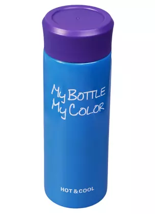 Термос My bottle/Май ботл My color синий (330мл) — 2562655 — 1