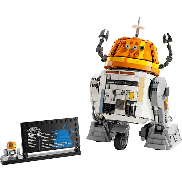 LEGO Star Wars: Астромеханический дроид Chopper C1-10P, 1039 деталей (75416) 3139769 — 4