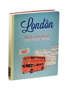 Блокнот London Red double decker bus