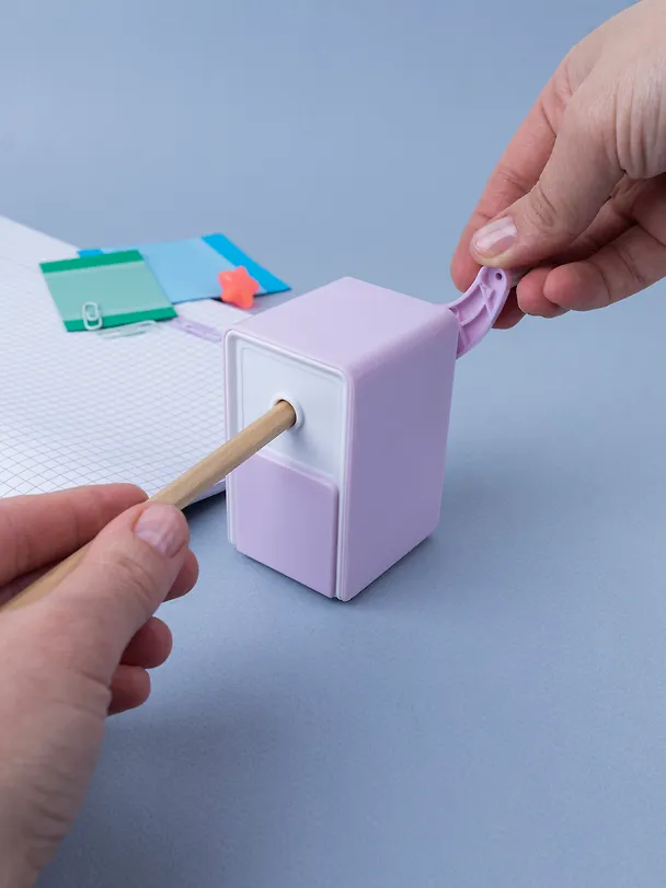 Точилка механическая «Pastel colors», пластик, Yoi, в ассортименте 3038716 — 14