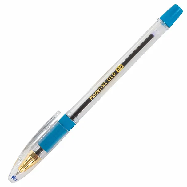 Шариковая ручка синяя 0,5 мм, Model-XL GLD, Brauberg 2937300 — 7
