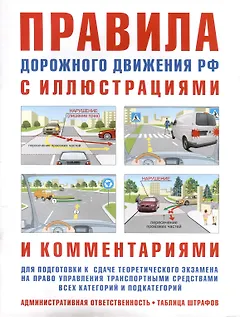 Правила дорожного движения с иллюстрациями и комментариями. Ответственность водителей (таблица штрафов и наказаний)