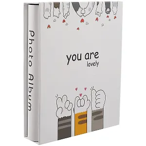 Фотоальбом на 200 фото Лапки котиков You are lovely (10х15) (коробка) (12-07207-901)
