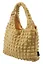 Сумка-шоппер стеганая (оливковая) (текстиль) (35х25) (12-12721-202411-B15) Bookvalno — 3076674 — 3