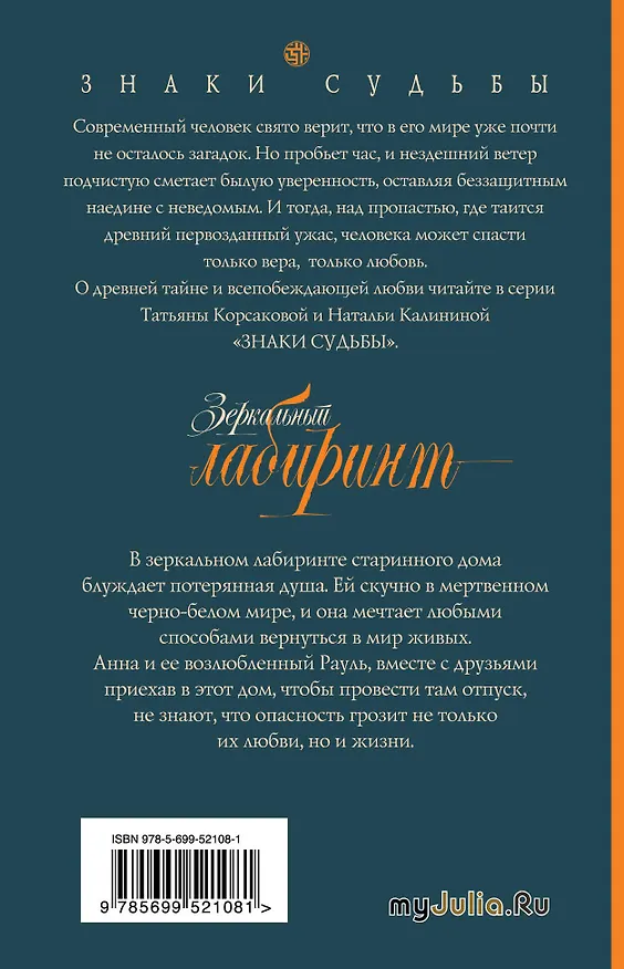 Книга ЗнСуд(м).Зеркальный лабиринт (Наталья Калинина) — 2