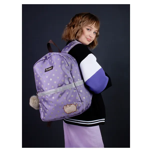 Рюкзак «Pusheen», для ноутбука, 38,5 см, полиэстер, Academy Style 3155205 — 6