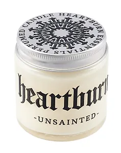 Свеча белая Unsainted (120мл) (Липа,лаванда,морская соль,хлопок) (CNDL-UNSNT-120)