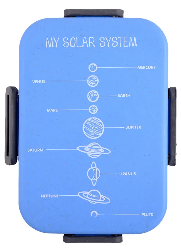 Ланч-бокс Планеты My solar system (пластик) (1000 мл) (21х14) (12-Rongtai-M001) 2880264 — 3
