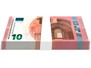 Сувенир, Филькина Грамота Сувенирные деньги 10 евро 326773