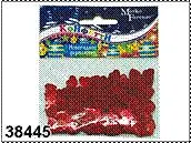 Конфетти "Сердечки" (38445) (красный) (Дрофа-Медиа)