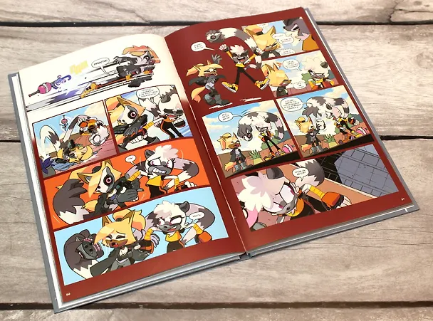 Книга Sonic. Тэнгл и Виспер. Комикс (Йэн Флинн) — 12