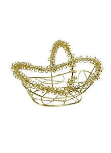 Декоративные элементы из металла Корзинка золото (11093607)