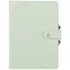 Ежедневник недат. А5 96л "Clear" мятный, иск.кожа, мягк.переплет, на резинке, ляссе — 260371 — 1