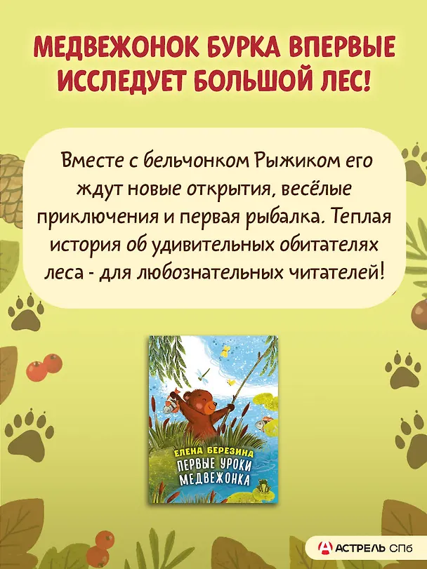 Книга Первые уроки медвежонка () — 6