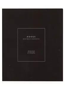 Тетрадь в клетку Be Smart, Notes, 48 листов, черная