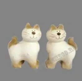 Фигурка декоративная Кошка (172741) (8х5х21) (2 вида)