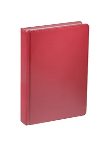 Ежедневник недат. А5 136л "VELVET" фуксия, иск.кожа, ляссе, Bruno Visconti