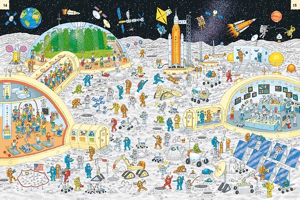 Книга Секретный агент Кальмар исследует космос () — 10