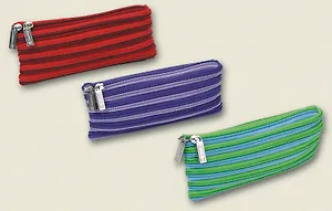 Пенал-косметичка 1отд. "Молния", 10*20см, молн, ассорти, Brunnen