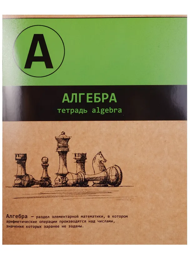 Тетрадь предметная в клетку Феникс+, "Буквы. Алгебра", 48 листов 243947 — 1