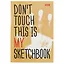 Скетчбук «Don't Touch», 80 листов, А5 — 245377 — 1