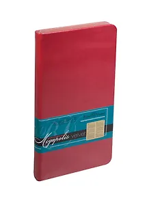 Еженедельник недат. А6 80л "MEGAPOLIS VELVET" фуксия, иск.кожа, тонир.блок, золотой обрез, ляссе, Bruno Visconti