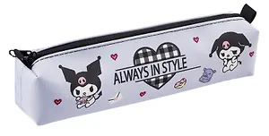 Пенал-косметичка объемный "Kuromi. На стиле" 21*4,5*4,5см полиэстер