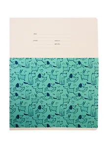 Тетрадь в крупную клетку BG, Kids pattern, 12 листов, в ассортименте