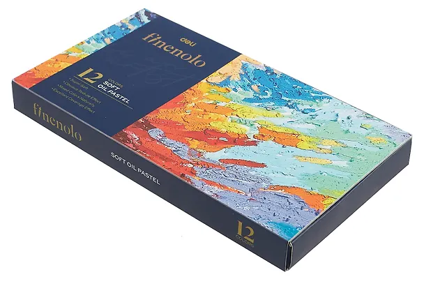 Пастель масляная 12цв к/к, Finenolo 3043424 — 3