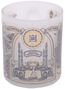 Кружка Чечня  стекло 2цв.