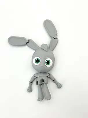 Фигурка 3D Зайчонок Скок (80005999) (6х9х2) 3137543