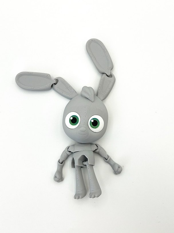 Фигурка 3D Зайчонок Скок (80005999) (6х9х2) 3137543 — 1