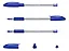 Ручка шариковая Erich Krause, U-109 Classic Stick&Grip, Ultra Glide Technology, синяя 1 мм — 2928638 — 2
