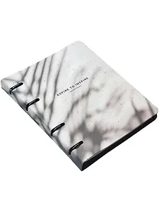 Тетрадь 120л кл. "Sence", тень, на кольцах, мел.картон, ламинация