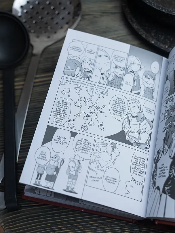 Подземелье вкусностей. Том 1 (Dungeon Meshi). Манга 3114670 — 8