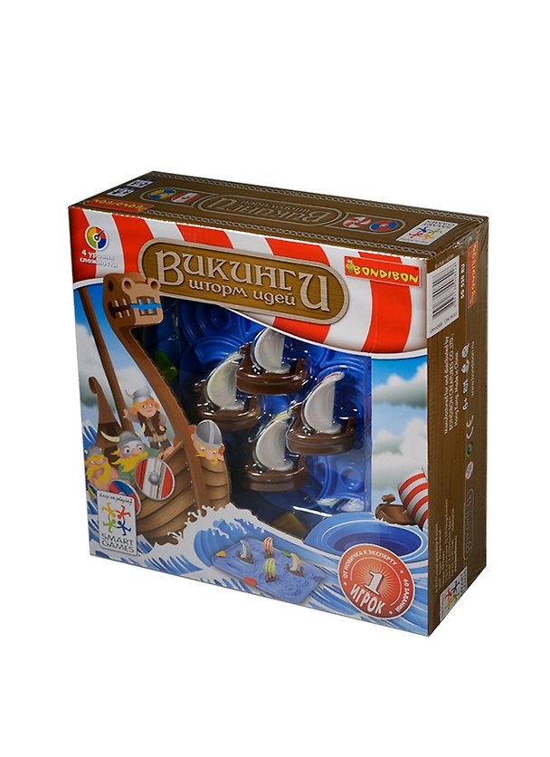 Логическая игра Викинги Шторм идей (SG 530 RU) (BB0940) (4 ур. сл.) (Bondibon) (коробка) 2391098 — 1