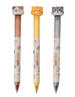 Ручка шариковая синяя "Котики", ассорти 3112296