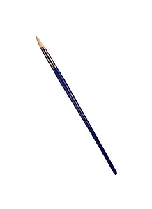 Кисть художественная Манеж, синтетика упругая, круглая, длинная ручка №10, Гамма
